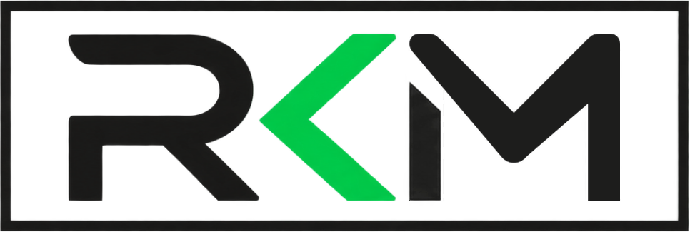 RKM Recovery boxed logo